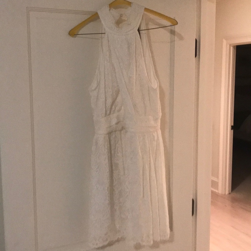 white dress